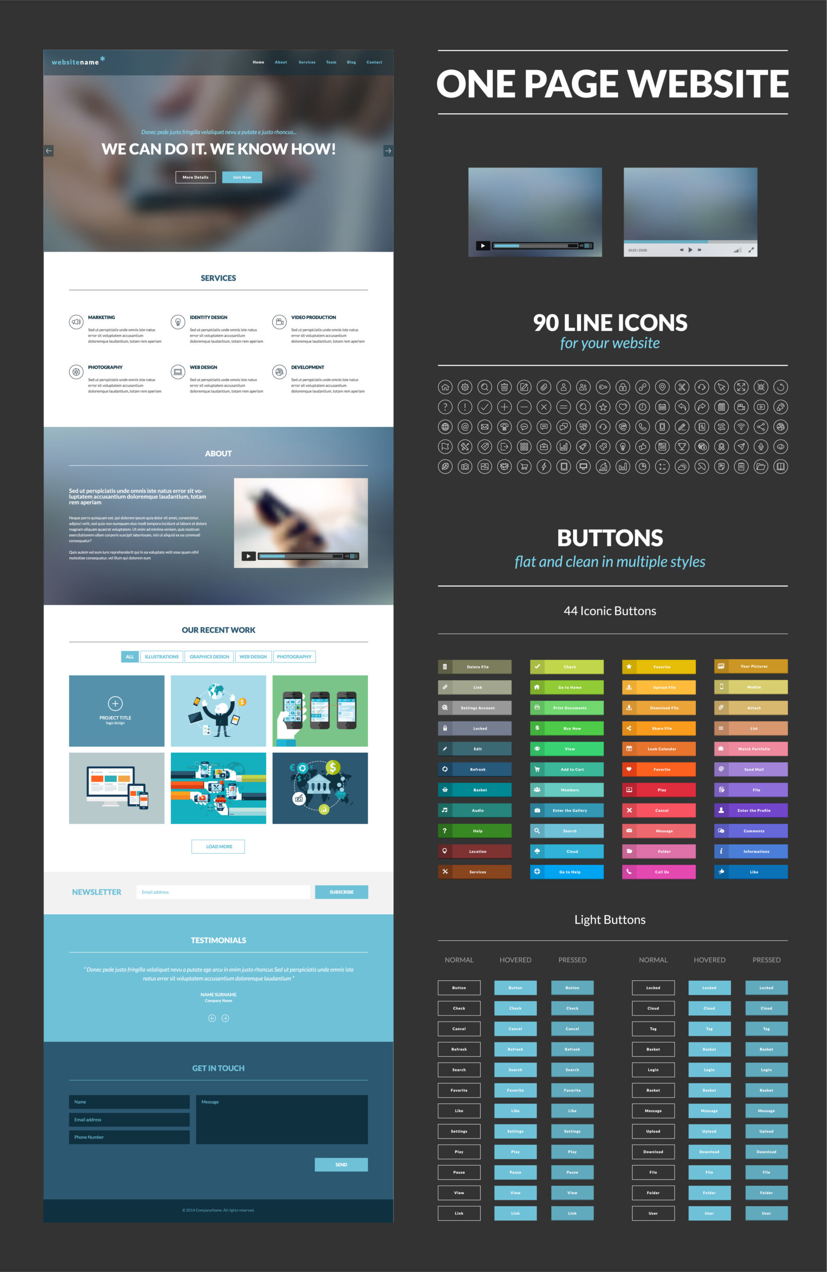 AltShift WP: Single Page Website